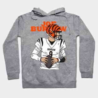 Joe Burrow Comic Style Hoodie